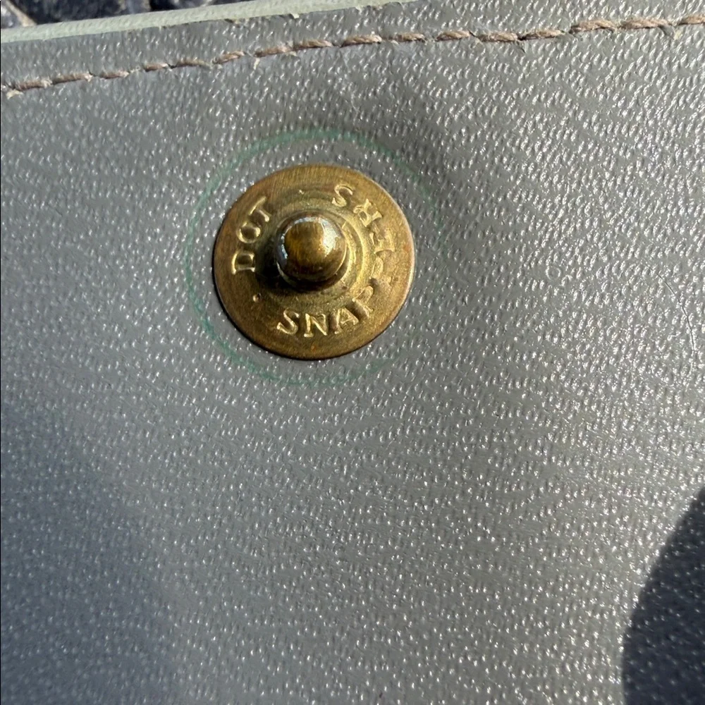 Vintage Leather Christian Dior Clutch / Wallet